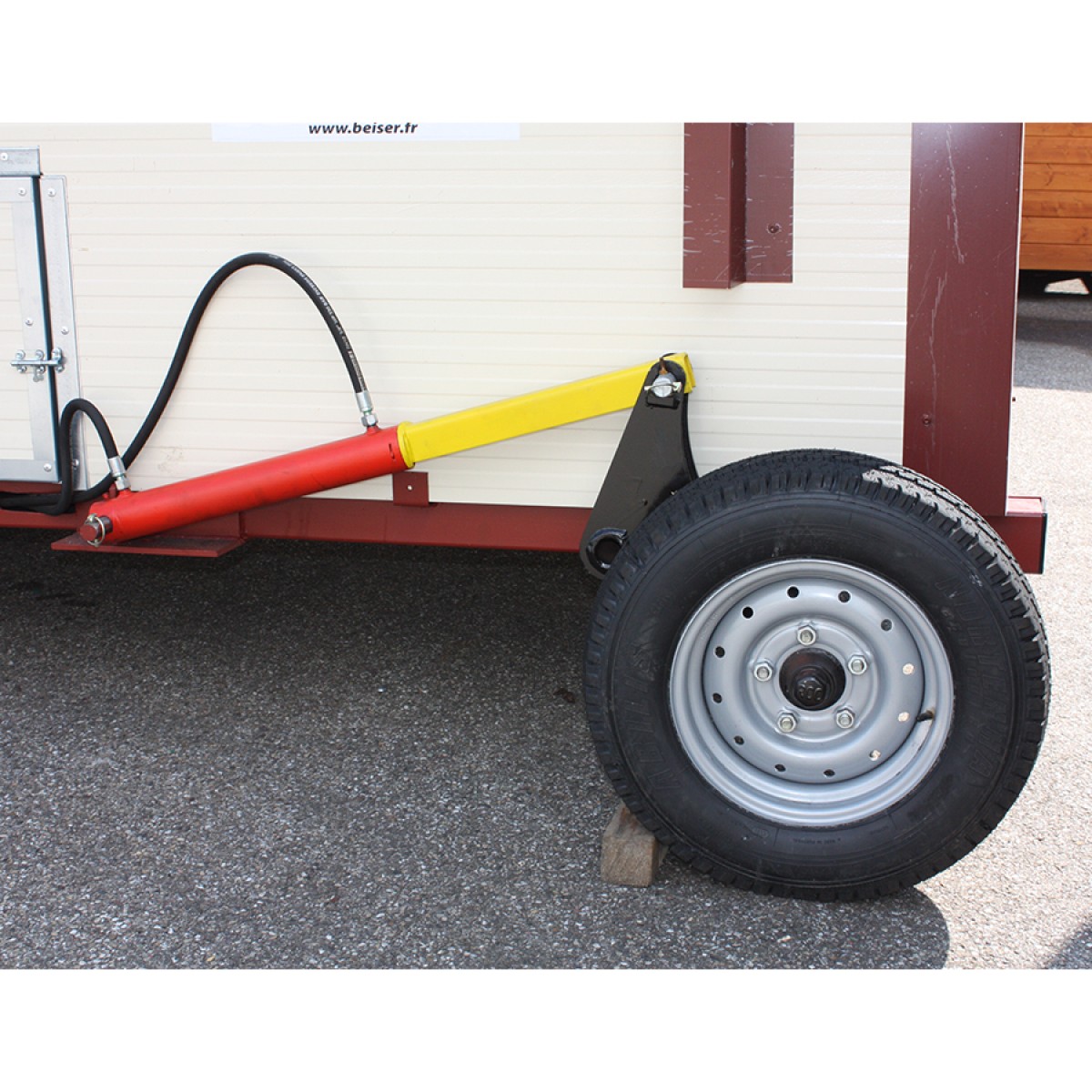 Poulailler Déplaçable Pour élevage En Plein Air 30m² Beiser