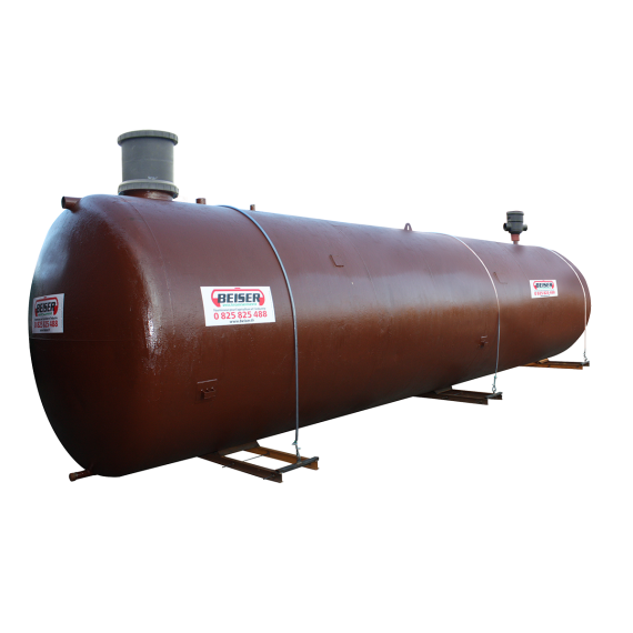 Station Citerne Récupération Eau De Pluie Simple Paroi à Enterrer 60 000 Litres Reconditionnée Avec Pompe