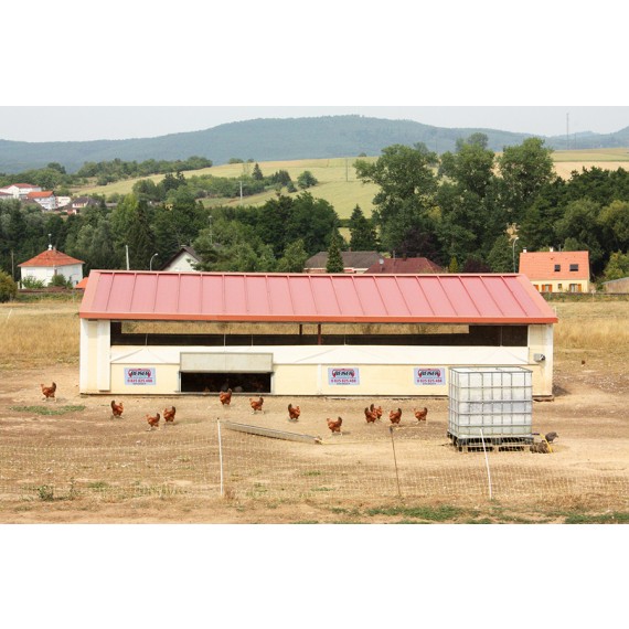 Mobile Building For Poultry Breeding In Kit Form 90m²