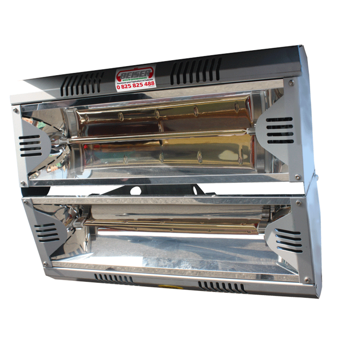 Heizstrahler 2 x 2 000 W - 230 V | Beleuchtung | Beschlage | Gerate